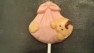 4206 Baby in Blanket Chocolate or Hard Candy Lollipop Mold